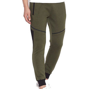 Pantalons de survêtement pour hommes en coton 100% personnalisés, style décontracté, avec différents designs de logo et couleurs, prix bas - Product Image 1