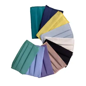 Mascherina in popeline plissettato personalizzabile per merchandising - Product Image 3