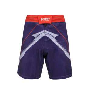 Pantalones Cortos de MMA Blancos de Diseño Personalizado GREEN HILL, Ropa de Poliéster Elástico para Grappling y BJJ para Gimnasio, Sublimados (10507) - Product Image 1