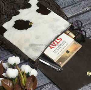 Nueva moda Vintage cuero Sling Bag mujer elegante Ins hombro bolso con estilo Azteca occidental y diseño a cuadros con herramientas - Product Image 3