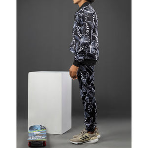 Survêtement de sport à manches longues personnalisé imprimé par sublimation de haute qualité motifs de fleurs Offre Spéciale - Product Image 5