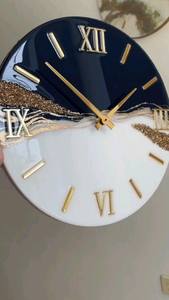 Reloj de Pared de Resina Epoxi CHOICES, Tamaño Personalizado, Funciona con Pilas, Diseño Moderno, Decoración para el Hogar, Bodas, Hecho a Mano, Calidad de Lujo - Product Image 3