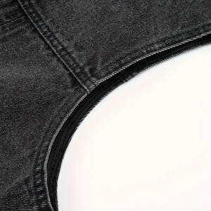 Venta al por mayor de moda de los hombres Chaleco de mezclilla personalizado nuevo diseño de moda de alta calidad mejor precio de los pantalones vaqueros de algodón de los hombres Chaleco de mezclilla - Product Image 4