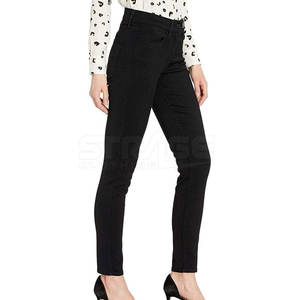 Pantalon en jean décontracté à coupe droite et confortable, 100% coton, couture durable et écologique, pour un usage quotidien - Product Image 4