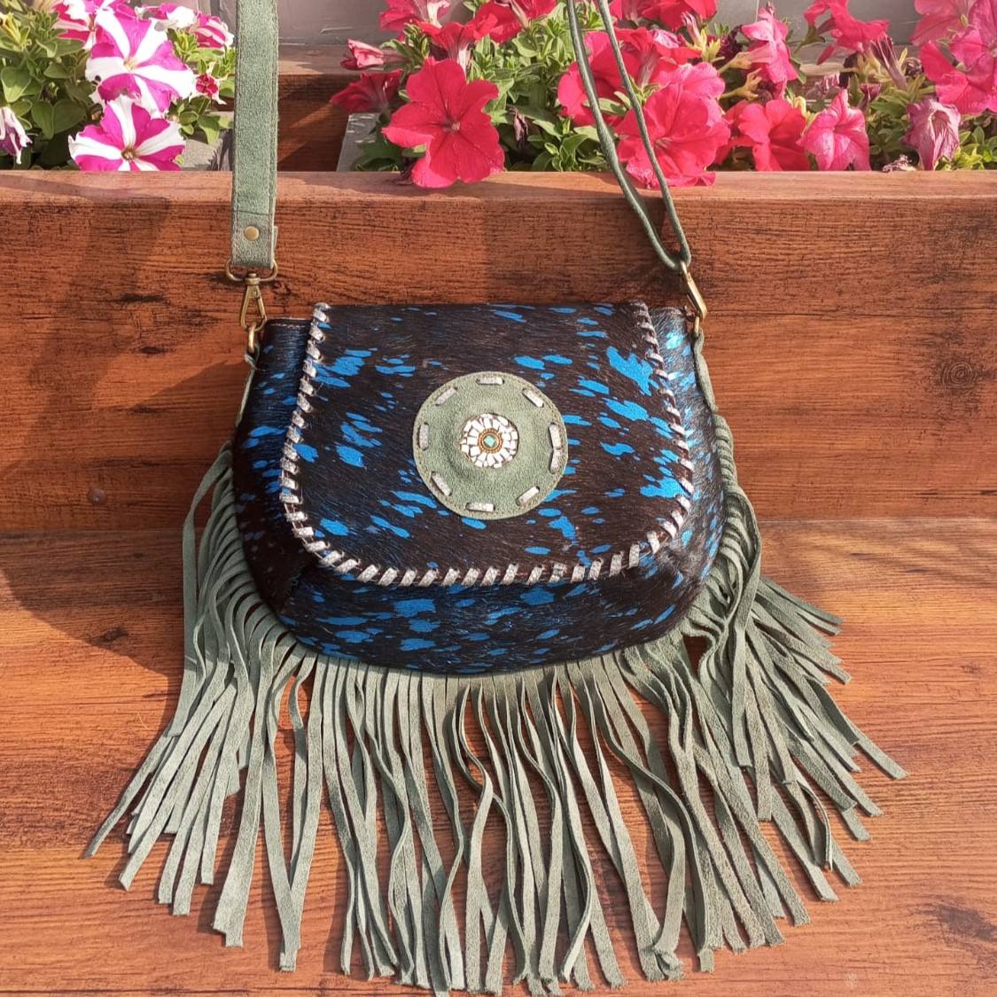 Black With Blue Metallic