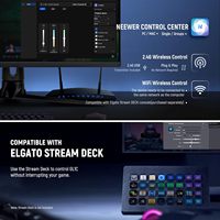 NEEWER GL1C RGB 15.5" Key Light 48W Panneau LED souple à éclairage périphérique pour vidéo, streaming et gaming