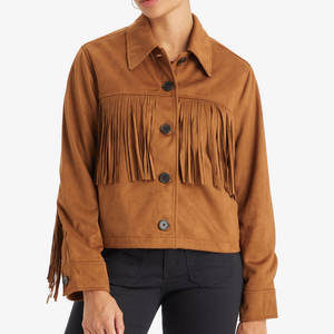 Chaquetas térmicas de invierno tejidas con flecos de piel de oveja para mujer, nuevas chaquetas térmicas transpirables de secado rápido de alta calidad Plus, venta al por mayor OEM - Product Image 1