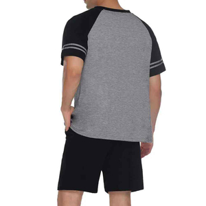 2026 Hot Sale Men's Two-Piece Custom Logo Summer <b>Set</b> High-Quality T-Shirt and Matching Shorts Crew Neck Twin Breathable <b>Set</b> Man - Product Image 6