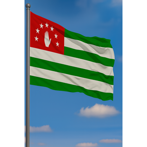 Drapeaux de voiture et de bureau en aluminium imprimés numériquement sur mesure, 3x5 pieds, polyester ou soie, 3 styles - Product Image 3