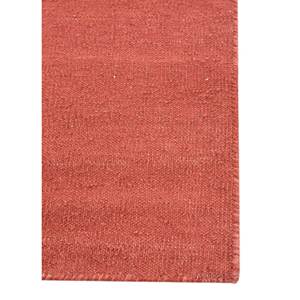 Alfombras de Lana Tejidas Planas Rojas y Naranjas con Diseño Geométrico Estilo Boho para Decoración de Sala de Estar ADWL-13060 Alfombra de Yute - Product Image 4