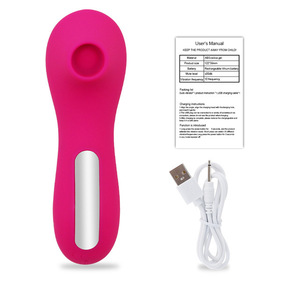 Lisi Suction Vibrating Wand - Masseur féminin pour stimulation clitoridienne, jouet de plaisir pour adultes - Product Image 3