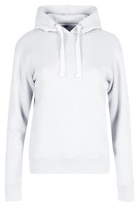 Sudadera con capucha de lana de mezcla de algodón orgánico de alta calidad personalizada OEM para mujer, Jersey de invierno ligero de manga larga con capucha lateral impresa - Product Image 4