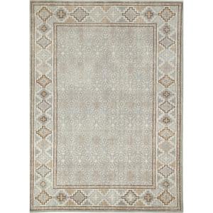 Erbe PKWL-5105 Hand Knotted Wool <b>Rug</b> Geometric & Abstract <b>Boho</b> Style Rectangular for Home & Hallway Rectangle Living Room Carpet - Product Image 1