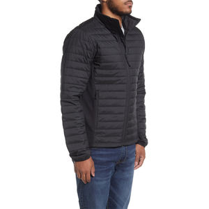 High Quality Men's Custom Logo Winter Puffer Jacket New Design Outdoor Padded Hooded Quilted Bubble Coats Pattern Decoration - Product Image 2