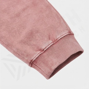 Conjunto Deportivo Personalizado de Alta Calidad en Algodón French Terry, Pantalones Deportivos Acampanados y Sudadera con Capucha, Estilo Urbano, Lavado Ácido, Ropa Deportiva para Gimnasio - Product Image 6