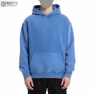 Top Look elegante Hombres más vendidos Sudadera con capucha desgastada Manga larga Térmica Alta calidad Hombres Sudadera con capucha desgastada Sudaderas con capucha reversibles - Product Image 1