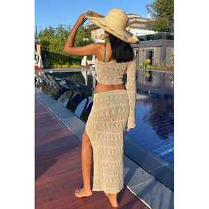 เคที โอเพ่นเวิร์ค ซิงเกิล อาร์ม สกู๊ป เนคไลน์ 9710-015 ชุด 2 ชิ้น - Product Image 2