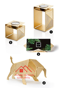 Mới nhất thiết kế tấm kim loại trang trí kim loại chủ thẻ trong vàng hoàn thành tốt nhất bán xu hướng Sản phẩm đã ghé thăm chủ thẻ - Product Image 6