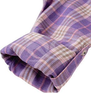 Chemise en flanelle surdimensionnée pour femme en coton doux tenue décontractée grande taille avec bouton moderne détail polyvalent et élégant - Product Image 5