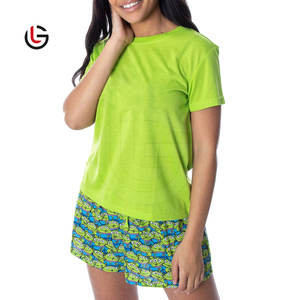 Pantalones cortos deportivos de color sólido para mujer Conjunto de pantalones cortos deportivos transpirables al por mayor para mujer - Product Image 1
