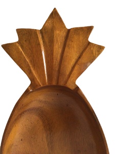 Bol en bois de luxe en forme d'ananas pour la maison Hôtel Restaurant Décoration salade de fruits Vaisselle Bols pour servir la salade et les fruits - Product Image 3
