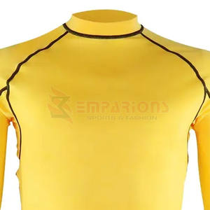 Recién llegado MMA Rash Guard con característica transpirable Manga larga Venta caliente a un precio - Product Image 5
