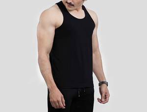 2025, venta al por mayor, camiseta sin mangas informal para hombres, superventas, Pakistán transpirable y lavado de 100% de algodón, ropa de gimnasio, camiseta sin mangas para hombres - Product Image 2