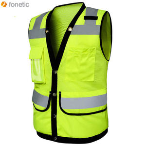 Venta al por mayor 2022 nuevo diseño de alta visibilidad Chaleco de seguridad profesional gran oferta transpirable fácil de lavar chaleco a precio barato - Product Image 3