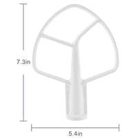 Repuestos para Batidoras de Alimentos, Batidor Plano Recubierto para Batidora de Pedestal K5AB, Accesorios para Licuadoras - Product Image 2