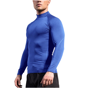 Camiseta de Compresión de Secado Rápido con Protección UV Personalizada para Hombre, Camiseta de Manga Larga con Protección Solar UPF 50+ - Product Image 4