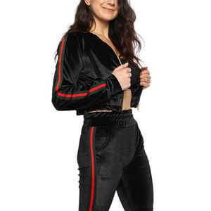 Gran oferta, traje deportivo con cremallera para otoño e invierno, conjunto de chándal de dos piezas, sudaderas con capucha, chándal - Product Image 4