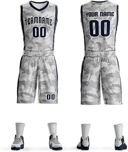 Camisetas de baloncesto personalizadas para hombre, venta al por mayor, uniformes transpirables de secado rápido, conjuntos de camisetas de baloncesto por sublimación - Product Image 6