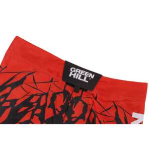 Pantalones Cortos de MMA Sublimados Blancos GREEN HILL (10543) con Logotipo Bordado, Servicio OEM, Ropa de Artes Marciales BJJ - Product Image 3