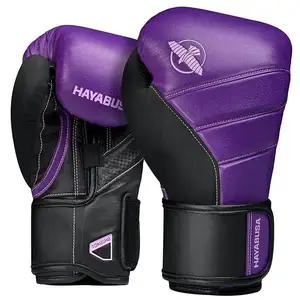Professional Boxing-Gloves Training Custom Logo Leather Genuine Leather Custom Professional Gloves