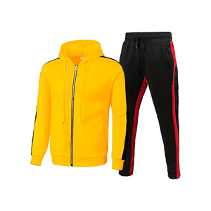 Ensemble de jogging pour hommes en coton 100% respirant et écologique, taille plus, survêtement de sport, logo personnalisé, maternité, hiver - Product Image 6