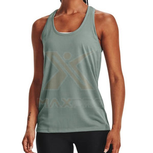 Venta Directa de Fábrica, Nueva Llegada, Camiseta sin Mangas para Mujer 2026, Superventas, Transpirable, Ecológica, Poliéster/Algodón, Personalizable por Delante - Product Image 3