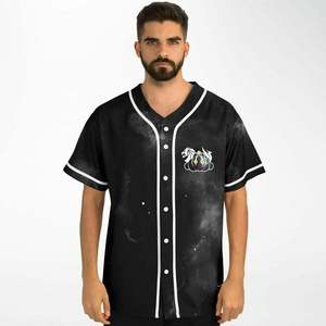 Fabricación OEM de talla grande Seven Lions Illenium LOGO personalizado Camisetas de béisbol Camisetas de hombre Ropa deportiva con diseño único para hombres - Product Image 3