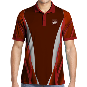 เสื้อโปโลแขนสั้นสำหรับผู้ชาย, เสื้อโปโลปักลายผ้าฝ้าย100% - Product Image 3