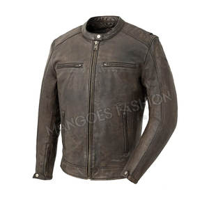 High Street Style Custom Made <b>Men's</b> Winter Motorbike <b>Jacket</b> Breathable and Durable Protection-Wholesale High Quality <b>Jacket</b> - Product Image 4