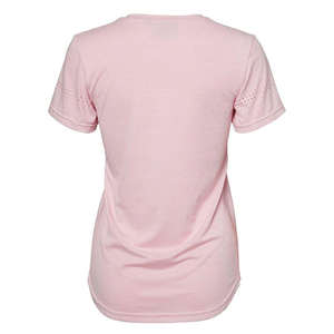 Camiseta corta Lisa a granel para mujer de bajo precio, Camiseta lisa de algodón para mujer, ropa de calle transpirable de gran tamaño de EE. UU., camiseta de talla grande para mujer - Product Image 4