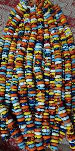 Multicolor Fancy Dotted Glass <b>Beads</b> Loose Crystal Murano <b>Beads</b> Mix <b>Beads</b> fashion jewelry in india - Product Image 4