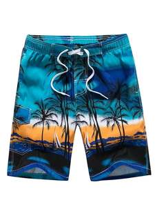 2023 Shorts de sublimation de haute qualité pour hommes, matériau en polyester léger, motif solide écologique. - Product Image 3