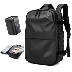 Airbag Vacuum Compression <b>Backpack</b> with Polyester Lining - Product Image 3