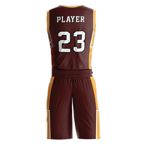 Ensembles d'uniformes de basketball personnalisés pour hommes 2026 – 100 % polyester, séchage rapide, respirant, sans manches, antibactérien, anti-UV - Product Image 3