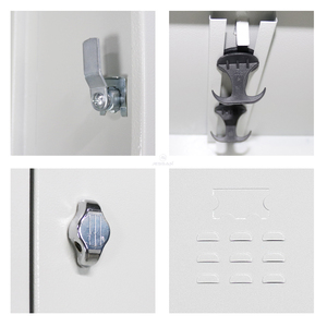 Alta calidad personalizado al por mayor Jessan 3 puertas armario de metal gabinete de almacenamiento - Product Image 4