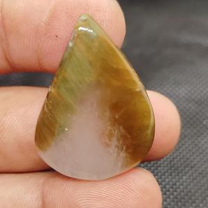 Piedra preciosa de cuarzo rutilo de cobre Natural de calidad superior para hacer joyas, envoltura de alambre, equilibrio de Reiki y Chakra a buen precio - Product Image 1