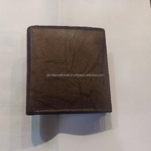 Cartera minimalista de cuero suave para hombre, billetera pequeña de gran capacidad con logotipo aleatorio, barata, nueva - Product Image 5