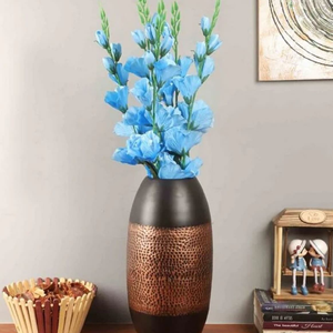 Diseño atractivo para florero de Metal marrón de latón para boda florero de Metal decorativo decoración de boda centro de mesa - Product Image 1