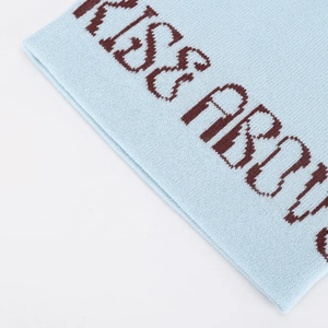 Gorro personalizado para hombre y mujer, gorra teñida de alta calidad, tejidas Gorras al aire libre, venta al por mayor, esquí de invierno 100%, sombrero liso acrílico OEM Sproty - Product Image 2