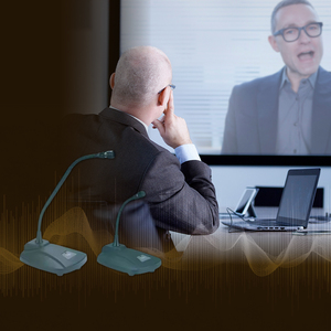 Micrófono de escritorio con control de ganancia inteligente - Product Image 1